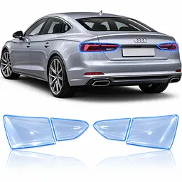 Антигравійна захисна бронеплівка за лекалами для Audi A5 F5 2016-2019 - задні ліхтарі стопи