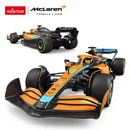 Машинка McLaren F1 MCL36 помаранчевий RASTAR модель 1:12 Автомобіль на дистанційному керуванні + пульт - мініатюра 7