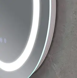 Дзеркало Mixxus PLAIN MC03-60 з LED Touch, Anti-fog, димером, регулюванням яскравості (MI6662) - мініатюра 9