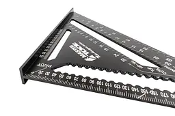 Кутник вимірювальний будівельний тесляр Mastertool 300 мм Swanson - мініатюра 3