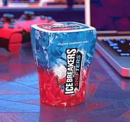 Жувальна гумка Ice Breakers Flavor Shifters Wild Berry на Coolmint Sugar Free Chewing Gum 92г - мініатюра 4