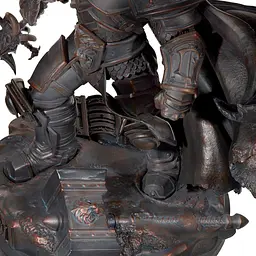Статуетка WORLD OF WARCRAFT Arthas Commomorative Statue (Варкрафт Пам'ятна статуя Артаса) - мініатюра 7