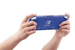 Ігрова консоль Nintendo Switch Lite синя 4902370547672 - мініатюра 3