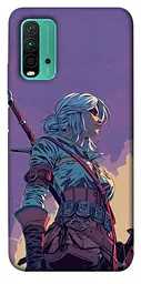 TPU чохол Demsky The witcher ciri для Xiaomi Redmi Note 9 4G / Redmi 9 Power / Redmi 9T