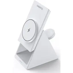Зарядний пристрій Choetech Wireless magnetic 3-in-1 15W white (T600-F) - мініатюра 2