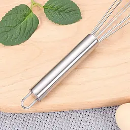 Вінчик кульковий з нержавіючої сталі 26 см, Kitchen Master Сріблястий 87353 - мініатюра 10