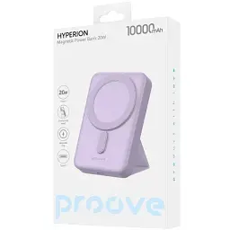 Універсальна мобільна батарея Proove Hyperion 20W 10000mAh Purple (PBHN15020009) - мініатюра 6