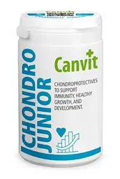 Канвіт Хондро Юніор Canvit Chondro Junior для підтримки здоров’я хрящів та суглобів, імунної системи та травлення у цуценят та молодих собак 230 г.