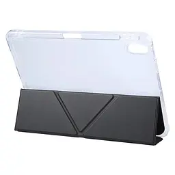 Обкладинка BeCover Ultra Slim Origami Transparent з кріпленням Apple iPad Mini 6 2021 Black (712930) - мініатюра 3