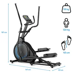 Орбітрек Gymtek XCF5000 електромагнітний - мініатюра 18
