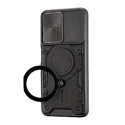 Чохол Full Protection JS Magnetic Samsung A05S (A057) Black - мініатюра 3