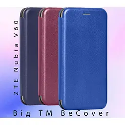 Чохол-книжка BeCover Exclusive для Nubia V60 Deep Blue (712190) - мініатюра 5