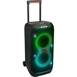 Колонка портативна JBL PartyBox Stage 320, чорний, 240 Вт, bloetooth, полікарбонат/метал, керування зверху, IPX4 (JBLPBSTAGE320EP)
