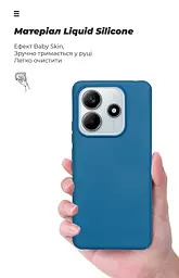 Чехол ArmorStandart ICON для Xiaomi Redmi Note 14 5G Dark Blue (ARM82303) - мініатюра 7