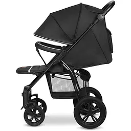 Прогулянкова коляска Lionelo Annet Tour Black Carbon, чорна (LO-ANNET TOUR BLACK CARBON) - мініатюра 5