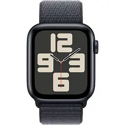 Смарт-годинник Apple Watch SE 2 GPS 44mm Midnight Aluminium Case with Ink Sport Loop 2024 (MXEP3) [123349] - мініатюра 2