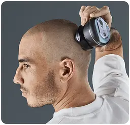 Електробритва чоловіча Rowenta Gentle Bald TN3110E0 Black UA - мініатюра 6