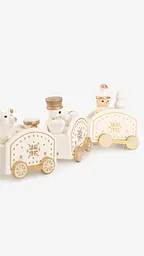 Новорічна іграшка Потяг SW03187 Білий shop (2000999328657) - мініатюра 3
