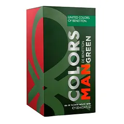 Туалетна вода United Colors of Benetton Colors de Benetton Man Green, 100 мл (65131031) - мініатюра 3