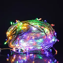 Гірлянда Нитка вулична GarlandoPro 30 м 300 LED білий дріт Мультиколор CF300L30MWML - мініатюра 3