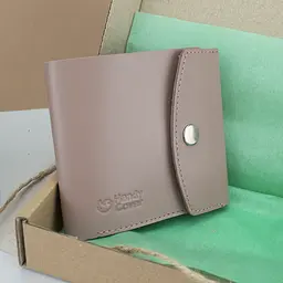 Подарунковий жіночий набір Handycover №54 (нюдовий) гаманець + ключниця + обкладинка на паспорт - мініатюра 5