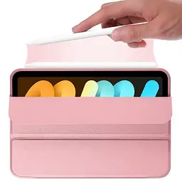 Чохол-книжка BeCover силіконовий для Apple iPad Mini 7 2024 Rose Gold (712434) - мініатюра 3