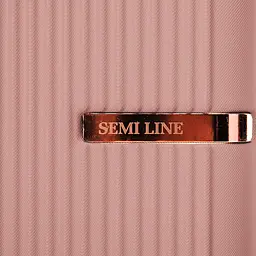 Валіза Semi Line 24 дюйми (M) дюйми (M) Rose (T5664-4) - мініатюра 9