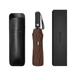 Парасолька Xiaomi Zuodu Automatic Umbrella (ZD001) Brown [68846] - мініатюра 3