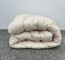 Ковдра євро стьобана з мікрофібри Damani 21903 195х210 см бежева - мініатюра 5