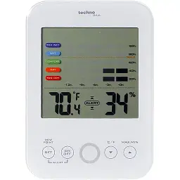 Термогігрометр Technoline WS9422 White (WS9422) - мініатюра 3