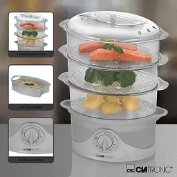 Пароварка CLATRONIC DG 3665 - мініатюра 4