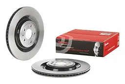 Диск гальмівний вентильований Audi A6 C7, A7, A8 D4 09-19р Brembo (09.C170.11) - мініатюра 2