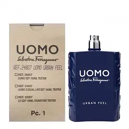 Оригінал Salvatore Ferragamo Uomo Urban Feel 100мл ТЕСТЕР туалетна вода