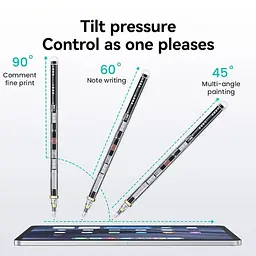 Стілус Usams US-ZB264 Transparent Magnetic Charding Tilt-sensitive Active Touch for iPad Transparent black - мініатюра 4