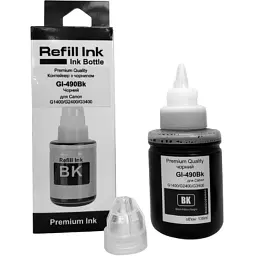 Чернила Premium Quality Canon GI-490Bk 135 мл Black (70264919)