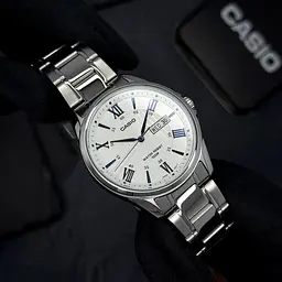 Чоловічий годинник Casio MTP-1384D-7A2 Сріблястий ( AT1141-0317 ) - мініатюра 3