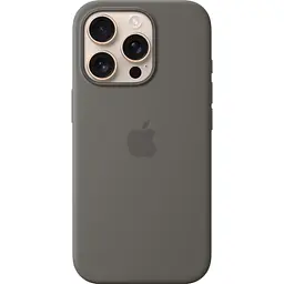 Чохол Silicone Case with MagSafe для Apple iPhone 16 Pro Stone Gray AAA [119567]