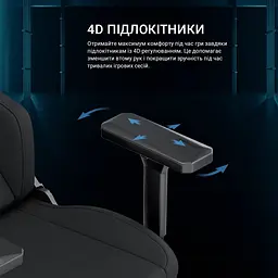 Крісло ігрове Anda Seat Phantom 3 XL Gray Fabric (AD18XL-52-G-F-G01) - мініатюра 9