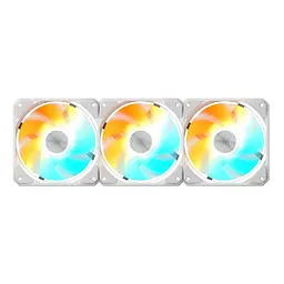 Вентилятор Gigabyte EZ Chain Fan 120 Ice 3-Pack White (GP-GBT EZFAN1203 ICE) - мініатюра 3