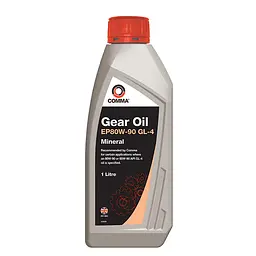 Трансмісійне масло Comma GEAR OIL EP80W-90 GL4 1л(GO41L)