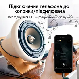 Аудиокабель со встроенным ЦАП для преобразования цифрового звука в аналоговый стереосигнал Vention 1,5 м Штекер USB-C от источника к 2 RCA-тюльпанам аудиовхода Нужен источник с поддержкой аудиовыхода через USB-C Подключение без драйверов Черный (BGDBG) - миниатюра 6