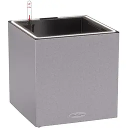 Вазон Lechuza Canto Stone 30 low LED сірий камінь (13630)
