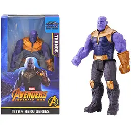 Супергерой Танос Thanos фігурка 28 см з підсвіткою та звуковими ефектами, рухливе тіло - мініатюра 3