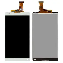 Дисплей Sony C6502 Xperia ZL L35h /C6503 /C6506 білий