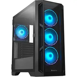 Корпус Chieftec APEX GA-01B-TG-OP 4x120mm A-RGB, USB-C, E-ATX, без БЖ, Black