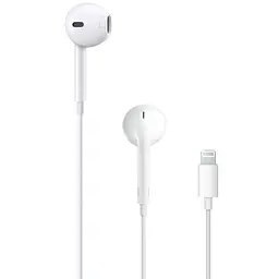 Навушники з мікрофоном Apple EarPods with Lightning Connector (MMTN2)