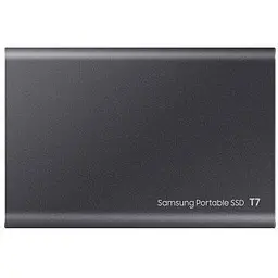Зовнішній SSD накопичувач Samsung T7 500 GB Titan [MU-PC500T/WW] Gray [71859] - мініатюра 2