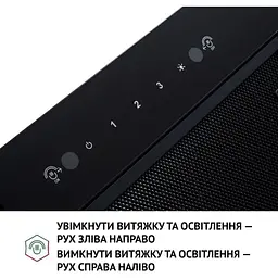 Витяжка Perfelli BIS 58844 BL 1200 LED - мініатюра 6