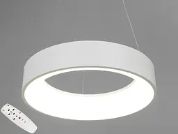 Підвісна LED-люстра з пультом та підсвічуванням 90 Вт Diasha 266-450WH - мініатюра 2