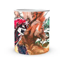 Кружка GeekLand Моя геройська академія My Hero Academia Бакуго і Деку в профіль Удар і вибух MHA 02.523 - мініатюра 2